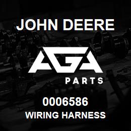 0006586 John Deere Wiring Harness | AGA Parts