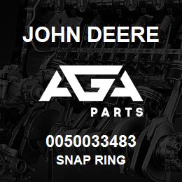 0050033483 John Deere Snap Ring | AGA Parts