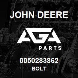 0050283862 John Deere Bolt | AGA Parts