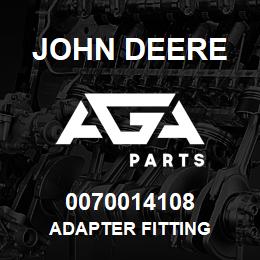 0070014108 John Deere Adapter Fitting | AGA Parts