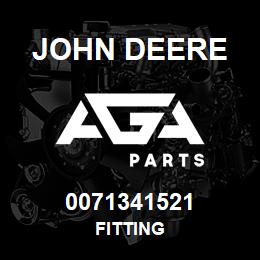 0071341521 John Deere Fitting | AGA Parts