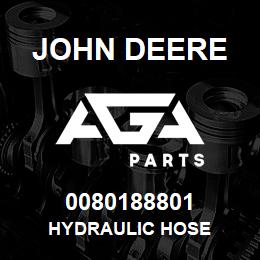 0080188801 John Deere Hydraulic Hose | AGA Parts