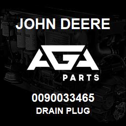 0090033465 John Deere Drain Plug | AGA Parts