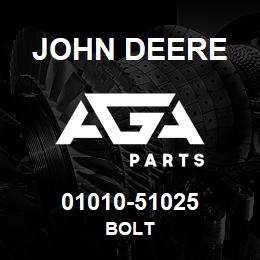 01010-51025 John Deere Bolt | AGA Parts