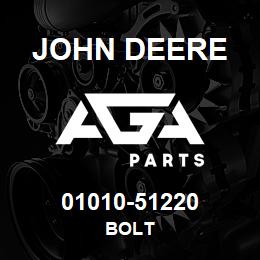 01010-51220 John Deere Bolt | AGA Parts