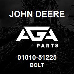 01010-51225 John Deere Bolt | AGA Parts