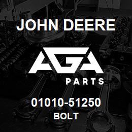 01010-51250 John Deere Bolt | AGA Parts