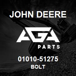 01010-51275 John Deere Bolt | AGA Parts