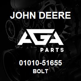 01010-51655 John Deere Bolt | AGA Parts