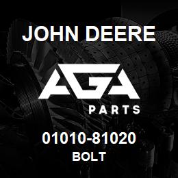 01010-81020 John Deere Bolt | AGA Parts