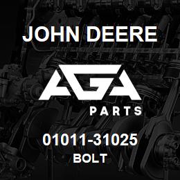 01011-31025 John Deere Bolt | AGA Parts