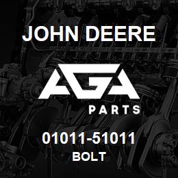 01011-51011 John Deere Bolt | AGA Parts