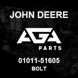 01011-51605 John Deere Bolt | AGA Parts