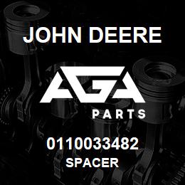 0110033482 John Deere Spacer | AGA Parts