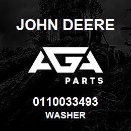 0110033493 John Deere Washer | AGA Parts