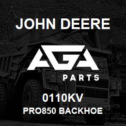 0110KV John Deere PRO850 BACKHOE | AGA Parts