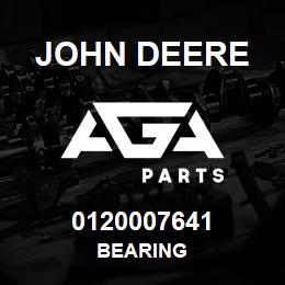 0120007641 John Deere BEARING | AGA Parts