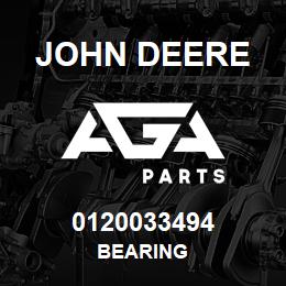 0120033494 John Deere Bearing | AGA Parts