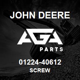 01224-40612 John Deere Screw | AGA Parts