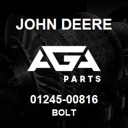 01245-00816 John Deere Bolt | AGA Parts