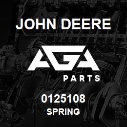 0125108 John Deere SPRING | AGA Parts