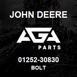 01252-30830 John Deere Bolt | AGA Parts