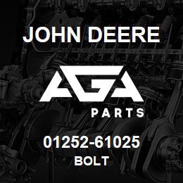 01252-61025 John Deere Bolt | AGA Parts
