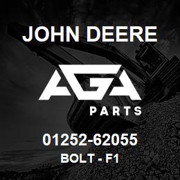 01252-62055 John Deere BOLT - F1 | AGA Parts