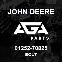 01252-70825 John Deere Bolt | AGA Parts
