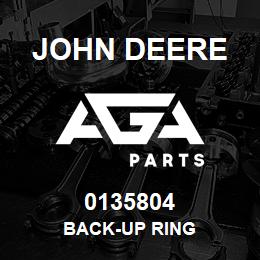 0135804 John Deere BACK-UP RING | AGA Parts