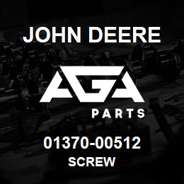 01370-00512 John Deere Screw | AGA Parts