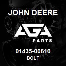 01435-00610 John Deere Bolt | AGA Parts