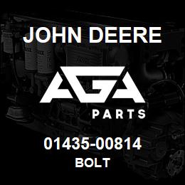 01435-00814 John Deere Bolt | AGA Parts