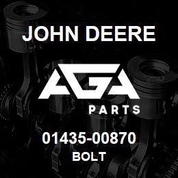 01435-00870 John Deere Bolt | AGA Parts