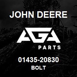 01435-20830 John Deere Bolt | AGA Parts