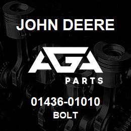 01436-01010 John Deere Bolt | AGA Parts