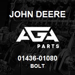 01436-01080 John Deere Bolt | AGA Parts