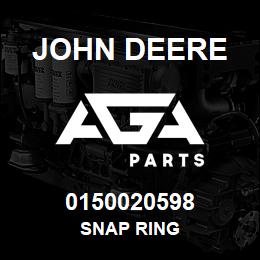 0150020598 John Deere Snap Ring | AGA Parts