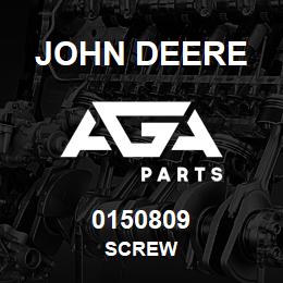 0150809 John Deere SCREW | AGA Parts