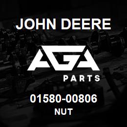01580-00806 John Deere Nut | AGA Parts