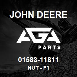 01583-11811 John Deere NUT - F1 | AGA Parts