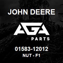 01583-12012 John Deere NUT - F1 | AGA Parts