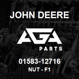 01583-12716 John Deere NUT - F1 | AGA Parts
