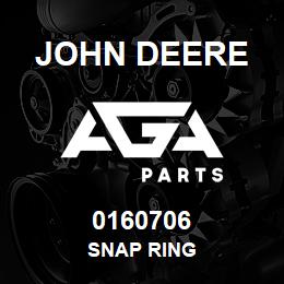 0160706 John Deere SNAP RING | AGA Parts