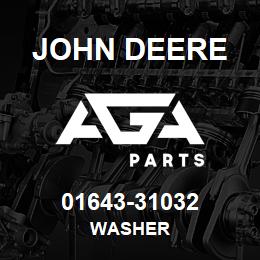 01643-31032 John Deere Washer | AGA Parts