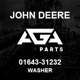 01643-31232 John Deere Washer | AGA Parts