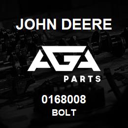 0168008 John Deere BOLT | AGA Parts