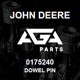 0175240 John Deere DOWEL PIN | AGA Parts