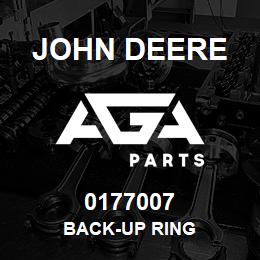 0177007 John Deere BACK-UP RING | AGA Parts