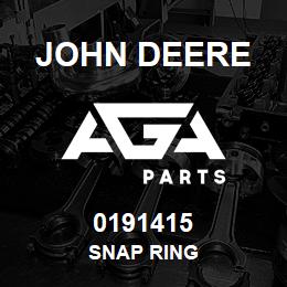 0191415 John Deere SNAP RING | AGA Parts